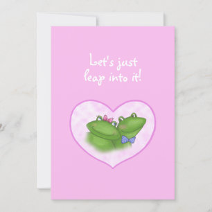Pour Fêtes Annuelles Cartes de la Saint-Valentin Grenouilles Mignonnes