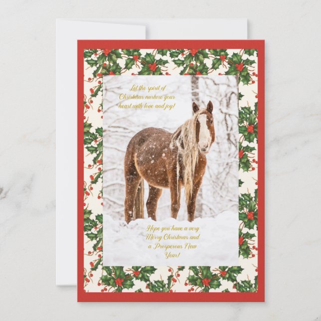 Pour Fêtes Annuelles Cartes de Noël (Devant)