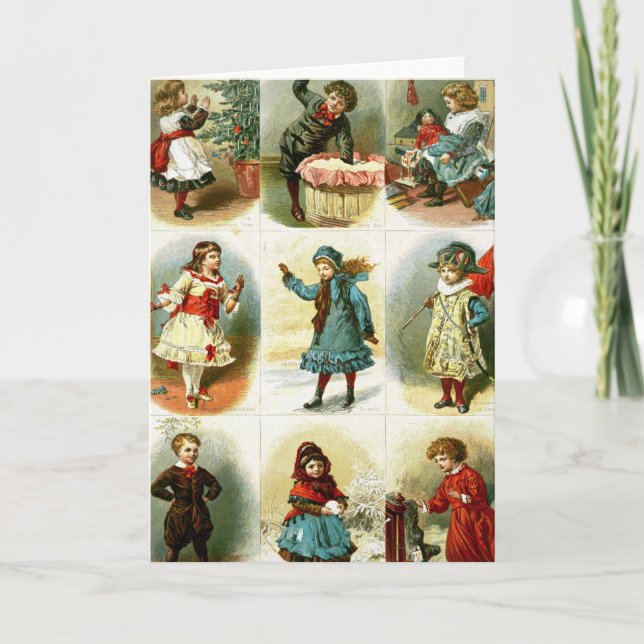 Pour Fêtes Annuelles Cartes de Noël (Devant)