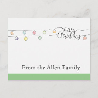 Pour Fêtes Annuelles Cartes de Noël
