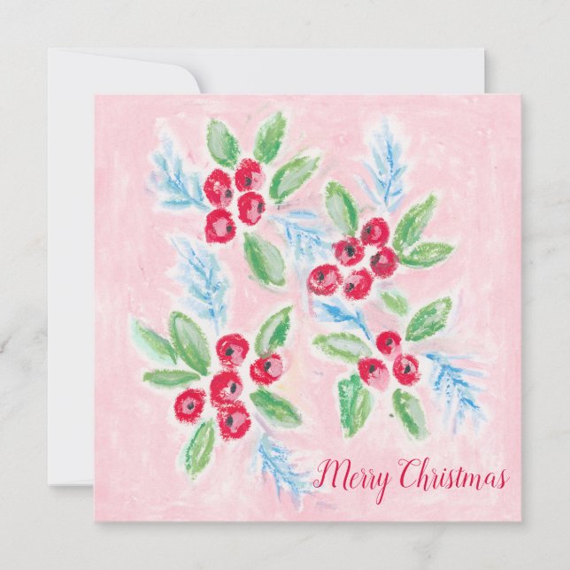 Pour Fêtes Annuelles Cartes de Noël (Devant)