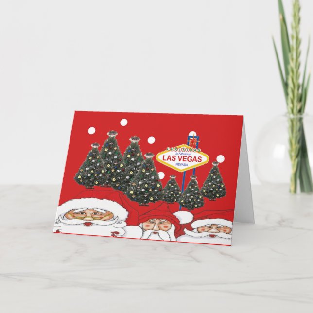 Pour Fêtes Annuelles Cartes de Noël (Devant)