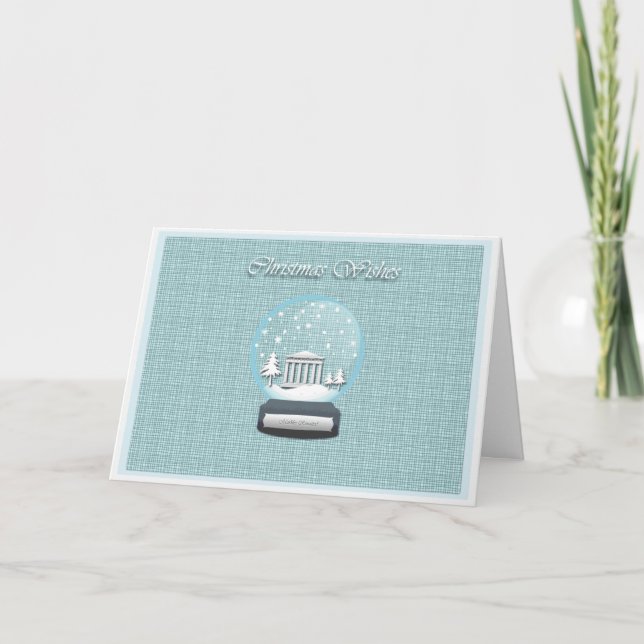 Pour Fêtes Annuelles Cartes de Noël (Devant)