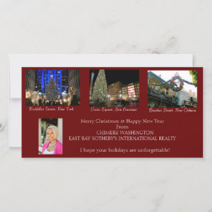 Pour Fêtes Annuelles Cartes de Noël