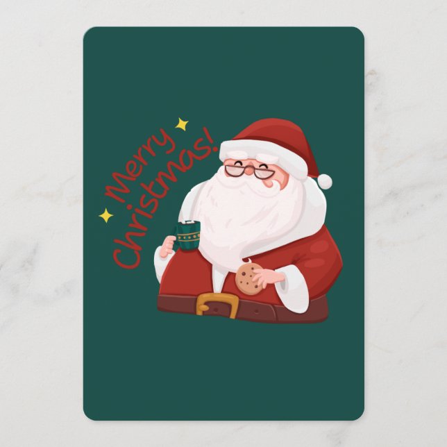 Pour Fêtes Annuelles Cartes de Noël (Devant)