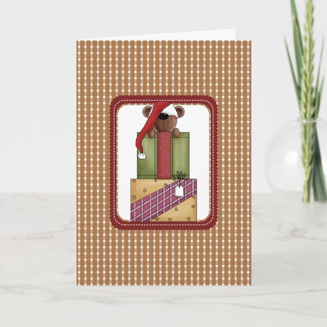 Pour Fêtes Annuelles Cartes de Noël (Devant)