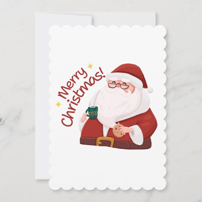 Pour Fêtes Annuelles Cartes de Noël (Devant)