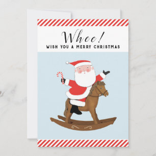 Pour Fêtes Annuelles Cartes de Noël à thème équestre