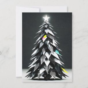 Pour Fêtes Annuelles Cartes de Noël abstraites uniques