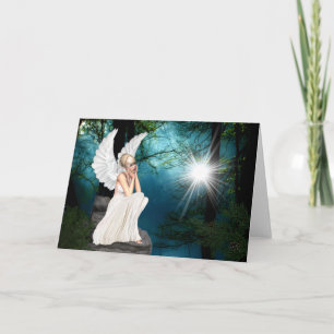 Pour Fêtes Annuelles Cartes de Noël Angel