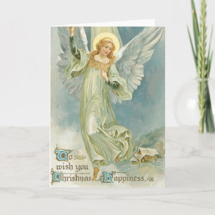 Pour Fêtes Annuelles Cartes de Noël Angel