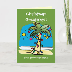 Pour Fêtes Annuelles Cartes de Noël animées de paume