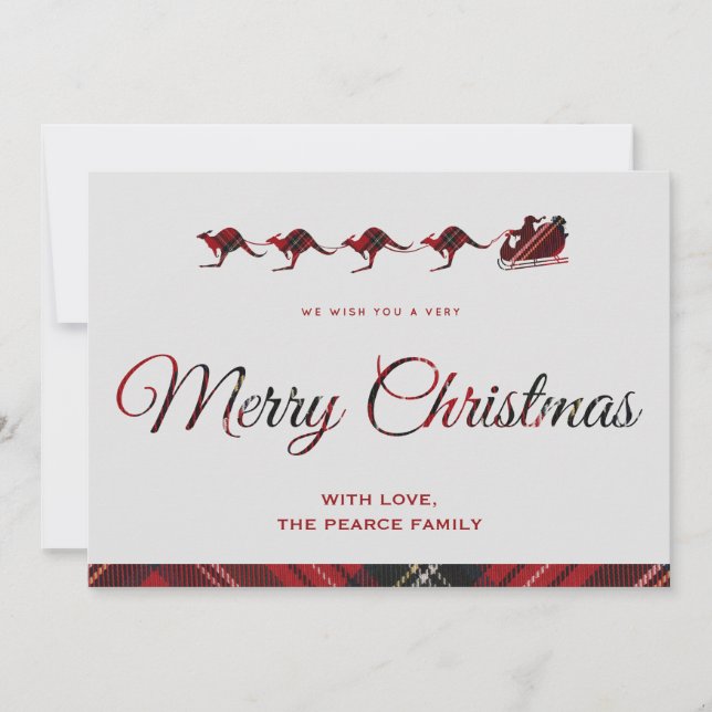 Pour Fêtes Annuelles Cartes de Noël Australie Joyeux Noël Père Noël (Devant)