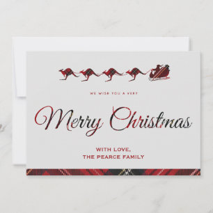 Pour Fêtes Annuelles Cartes de Noël Australie Joyeux Noël Père Noël 