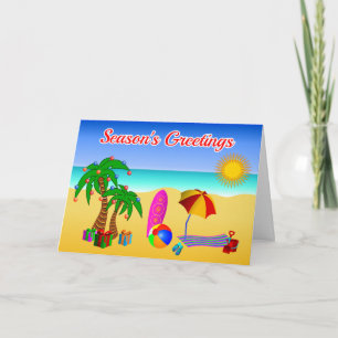 Pour Fêtes Annuelles Cartes de Noël australiennes de scène australienne