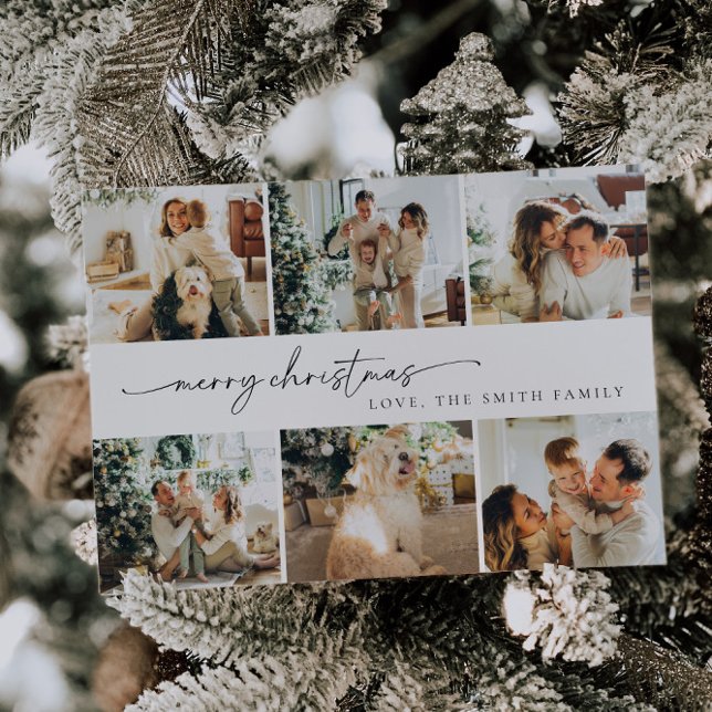 Pour Fêtes Annuelles Cartes de Noël | Cartes de fin de année photo mini (Créateur téléchargé)