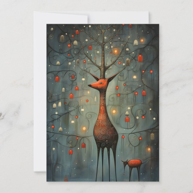 Pour Fêtes Annuelles Cartes de Noël - Cartes de Noël uniques (Devant)