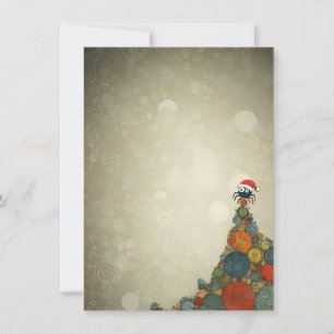 Pour Fêtes Annuelles Cartes de Noël d'araignée sauteuse mignonne