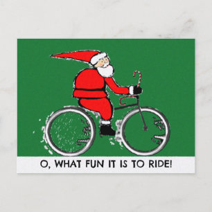 Pour Fêtes Annuelles Cartes de Noël de cyclisme
