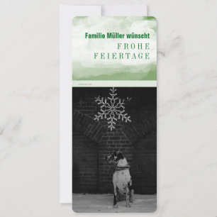 Pour Fêtes Annuelles Cartes de Noël de Dogue Allemand avec beaucoup de