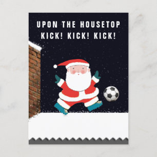 Pour Fêtes Annuelles Cartes de Noël de football