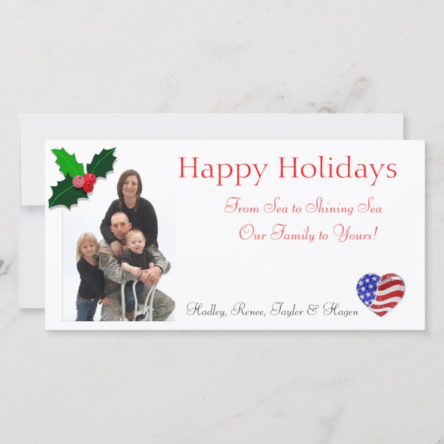 Pour Fêtes Annuelles Cartes de Noël de Henderson (Devant)