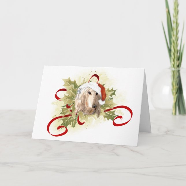Pour Fêtes Annuelles Cartes de Noël de Hound (Devant)