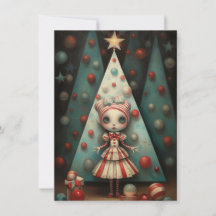 Cartes de Noël de spectacle de freaks