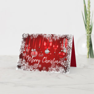 Pour Fêtes Annuelles Cartes de Noël de vacances Expressions Magnifiques