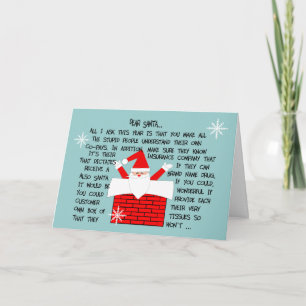 Pour Fêtes Annuelles Cartes de Noël des pharmaciens bizarres et amusant