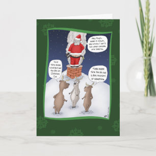 Pour Fêtes Annuelles Cartes de Noël drôles : Éteignez le feu