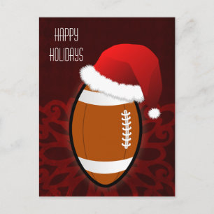Pour Fêtes Annuelles cartes de Noël du footballeur