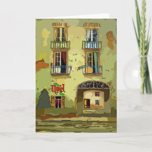 Pour Fêtes Annuelles Cartes de Noël du Vieux Quartier