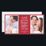 Pour Fêtes Annuelles Cartes de Noël en collage de photos mignonnes - 2<br><div class="desc">Cartes de Noël en collage de photos - 2 Photos verticales</div>