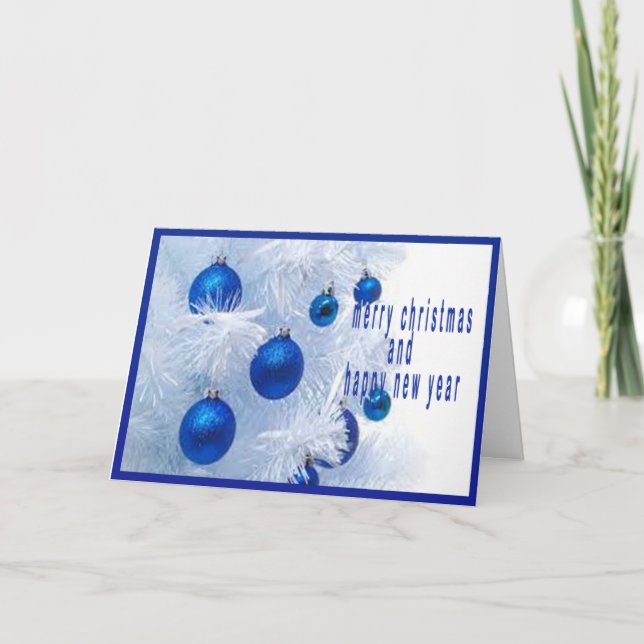 Pour Fêtes Annuelles cartes de noël et de nouvelle année (Devant)