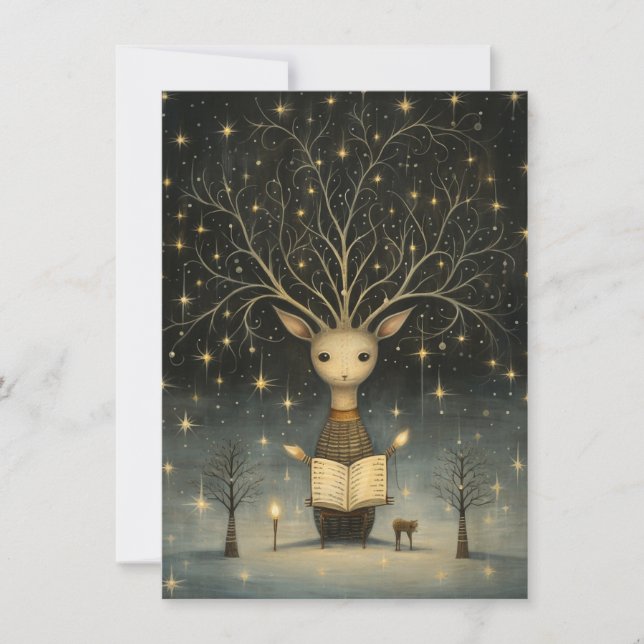 Pour Fêtes Annuelles Cartes de Noël étranges et uniques (Devant)