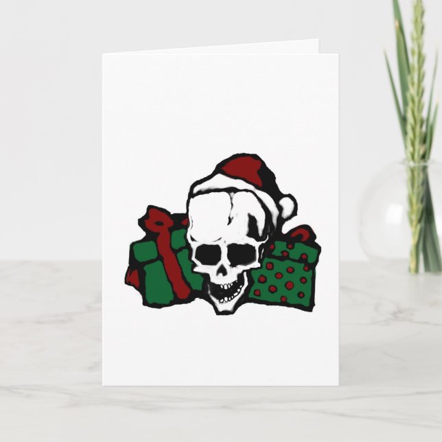 Pour Fêtes Annuelles Cartes de Noël Gothique (Devant)