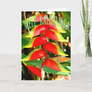 Pour Fêtes Annuelles Cartes de Noël hawaïennes