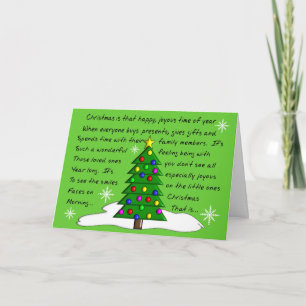 Pour Fêtes Annuelles Cartes de Noël Hilarique et Quirky