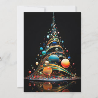 Pour Fêtes Annuelles Cartes de Noël imprimables - Noël Abstrait