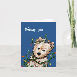 Pour Fêtes Annuelles Cartes de Noël Norwich Terrier