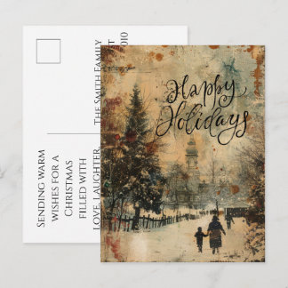 Pour Fêtes Annuelles Cartes de Noël personnalisables, Économiques