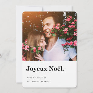 Pour Fêtes Annuelles Cartes de noël photo Joyeux Noel