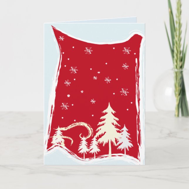 Pour Fêtes Annuelles Cartes de Noël Rolling Hills (Devant)