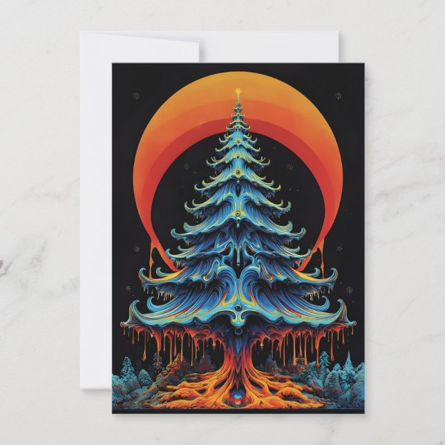 Pour Fêtes Annuelles Cartes de Noël uniques (Devant)