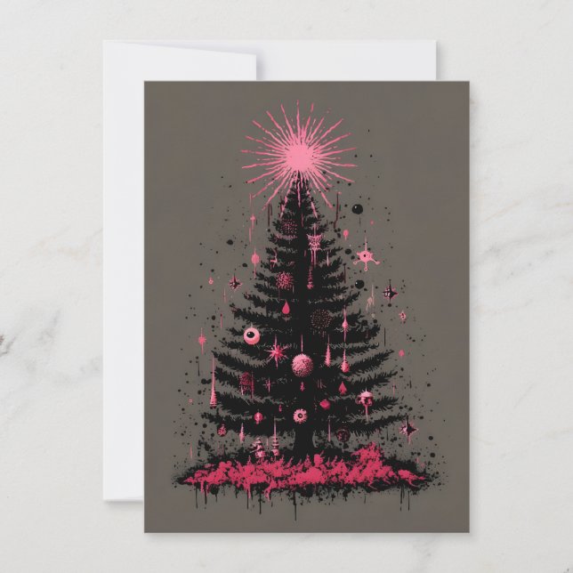 Pour Fêtes Annuelles Cartes de Noël uniques (Devant)