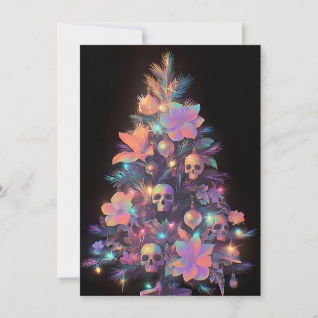 Pour Fêtes Annuelles Cartes de Noël uniques (Devant)