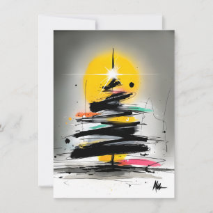 Pour Fêtes Annuelles Cartes de Noël uniques et funky