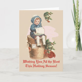 Pour Fêtes Annuelles Cartes de Noël victoriennes que vous pouvez Custom