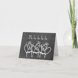 Pour Fêtes Annuelles Cartes de note de vacances d'imbéciles de tableau